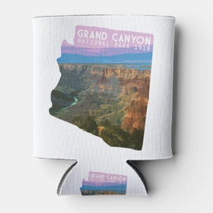 Grand Canyon National Park Arizona map Grand Canyo Can Cooler