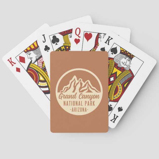 Grand Canyon National Park Arizona Playing Cards (Back)