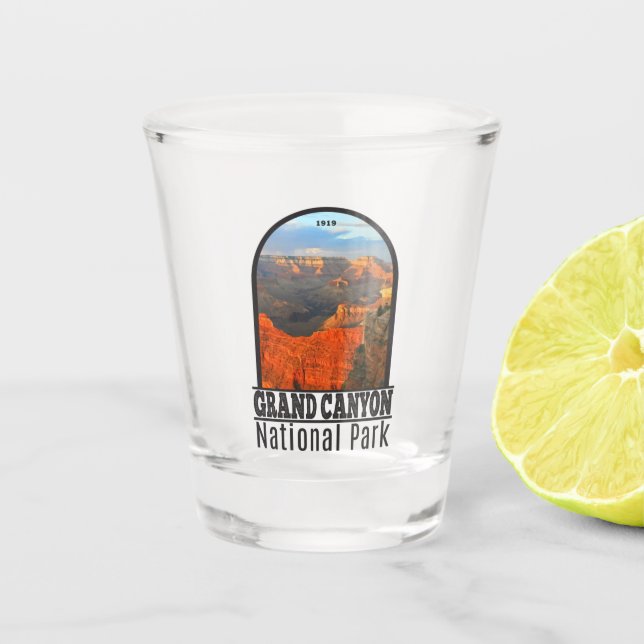 Grand Canyon National Park Arizona Shot Glass (Front)
