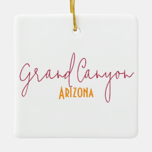 Grand Canyon National Park Arizona Souvenir Ceramic Ornament