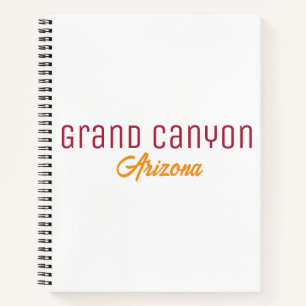 Grand Canyon National Park Arizona Souvenir Notebook