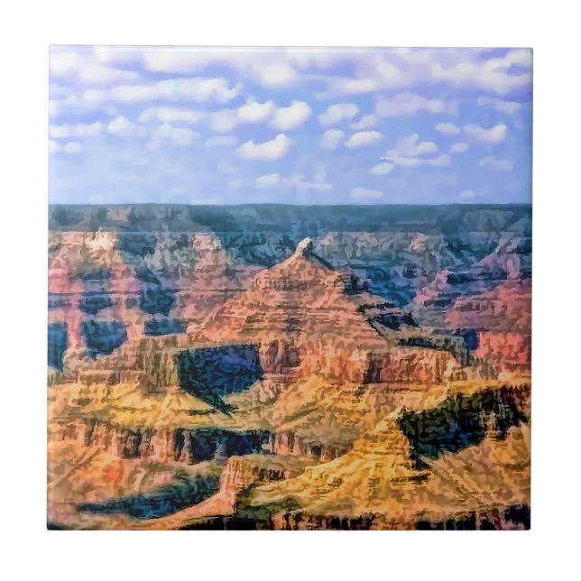 Grand Canyon National Park Arizona Tile (Front)