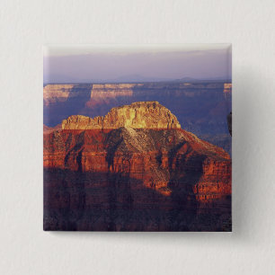 Grand Canyon National Park, Arizona, USA. 15 Cm Square Badge
