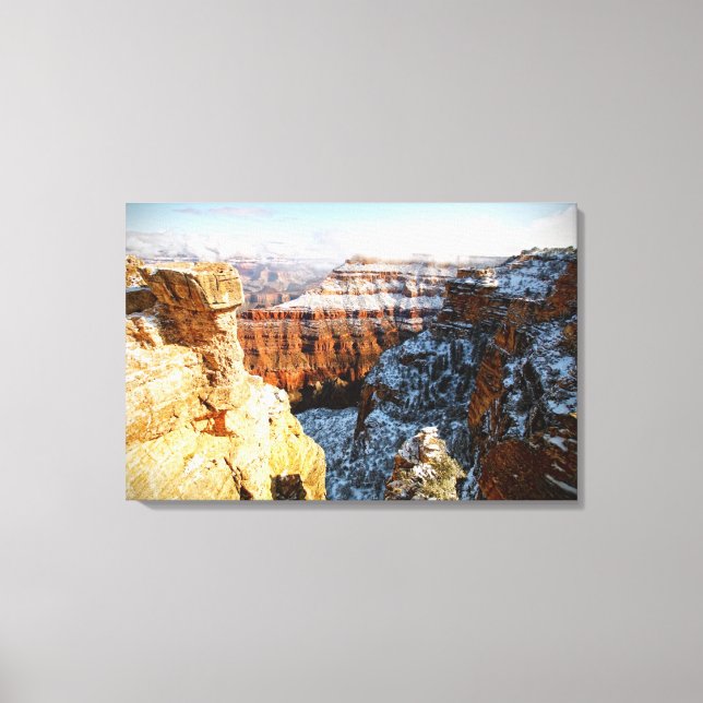 Grand Canyon National Park, Arizona, USA Canvas Print (Front)