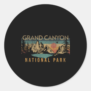 Grand Canyon National Park Arizona Usa Outdoor  Classic Round Sticker