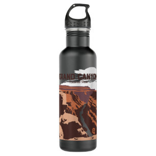 Grand Canyon National Park Arizona Vintage Gifts 710 Ml Water Bottle