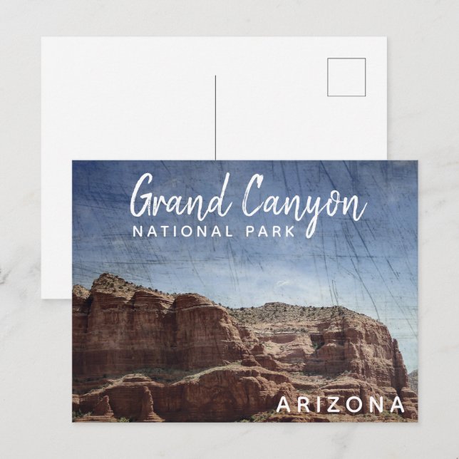 Grand Canyon National Park Arizona Vintage Postcard (Front/Back)