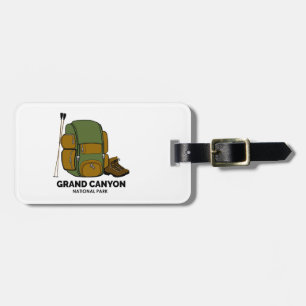 Grand Canyon National Park Backpack Luggage Tag