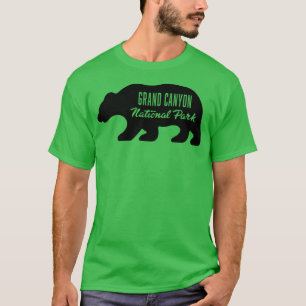 Grand Canyon National Park Bear Black T-Shirt