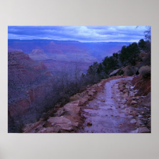 Grand Canyon National Park Bright Angel Trail Poster