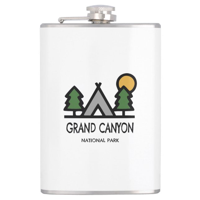Grand Canyon National Park Hip Flask (Front)
