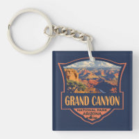 Grand Canyon National Park Illustration Travel Art