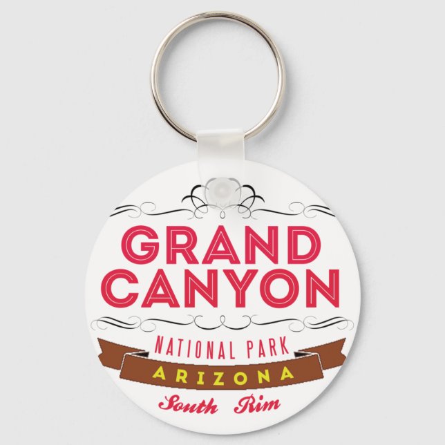 Grand Canyon national park Key Ring (Front)