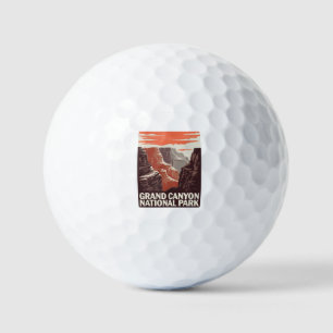 Grand Canyon National Park Landscape Golf Balls