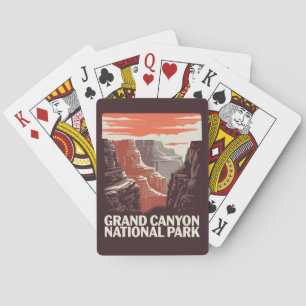 Grand Canyon National Park Landscape  Playing Cards