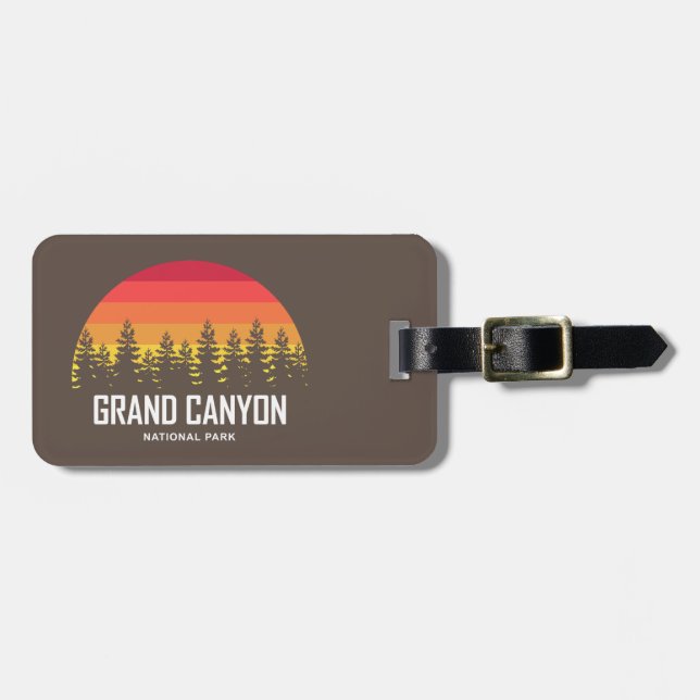 Grand Canyon National Park Luggage Tag (Front Horizontal)