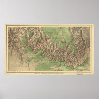 Grand Canyon National Park Map 1926