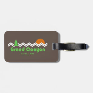 Grand Canyon National Park Retro Luggage Tag