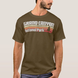 Grand Canyon National Park Retro Style Vintage 70s T-Shirt