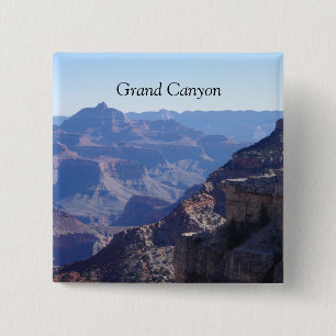 Grand Canyon National Park, South Rim 15 Cm Square Badge