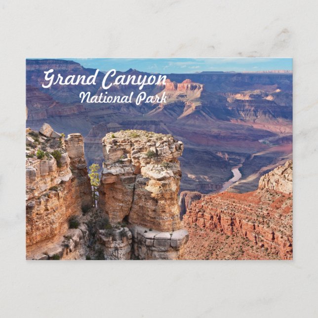 Grand Canyon National Park South Rim Postcard (Front)