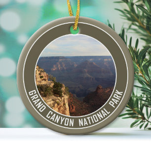 Grand Canyon National Park Souvenir Ceramic Tree Decoration