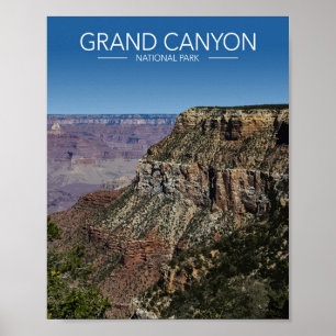 Grand Canyon National Park Stylised Travel Poster