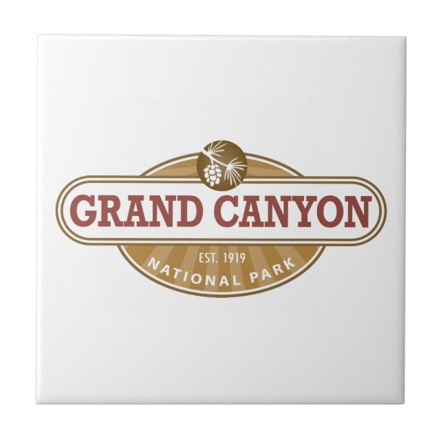 Grand Canyon National Park Tile (Front)