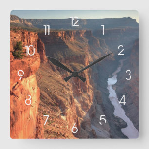 Grand Canyon National Park, USA Square Wall Clock