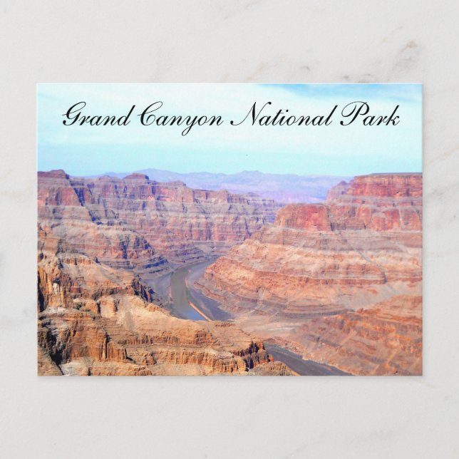 Grand Canyon National Park West Rim Postcard (Front)