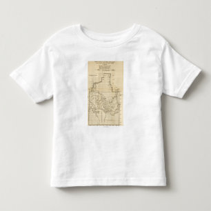Grand Canyon National ParkPanoramic Map Toddler T-Shirt
