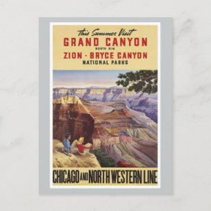 Grand Canyon National Parks Postcard