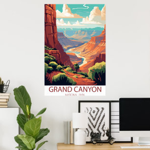 Grand Canyon Nat'l Park Travel Wall Poster