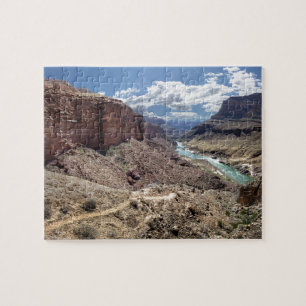 Grand Canyon near Deer Creek Falls - Thunder River Jigsaw Puzzle