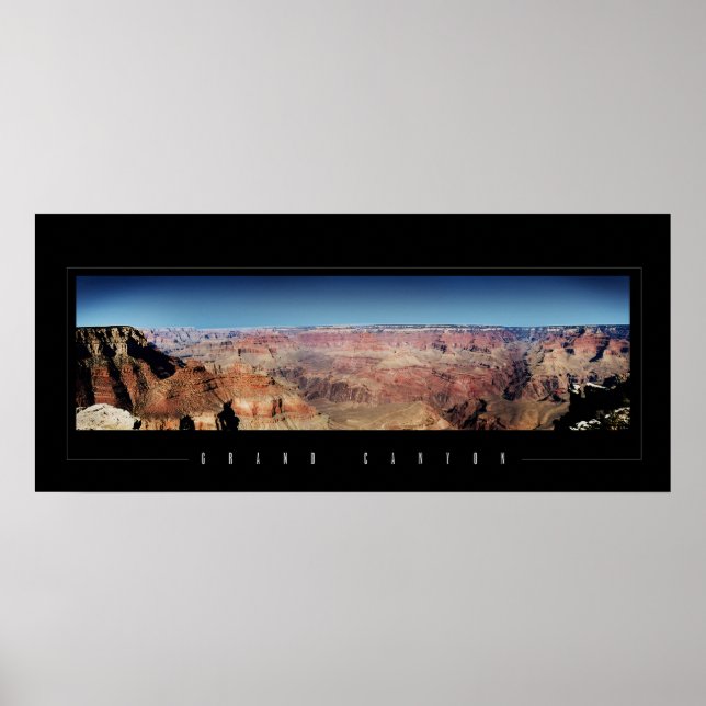 Grand Canyon Panorama Poster (Front)