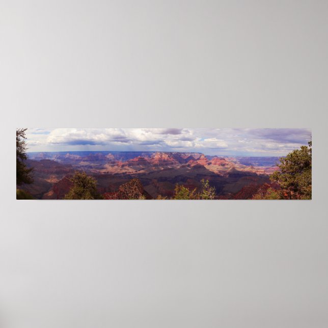 Grand Canyon Panoramic View Poster (Front)