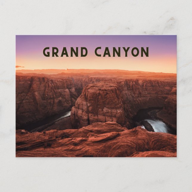 Grand Canyon Postcard Souvenir (Front)