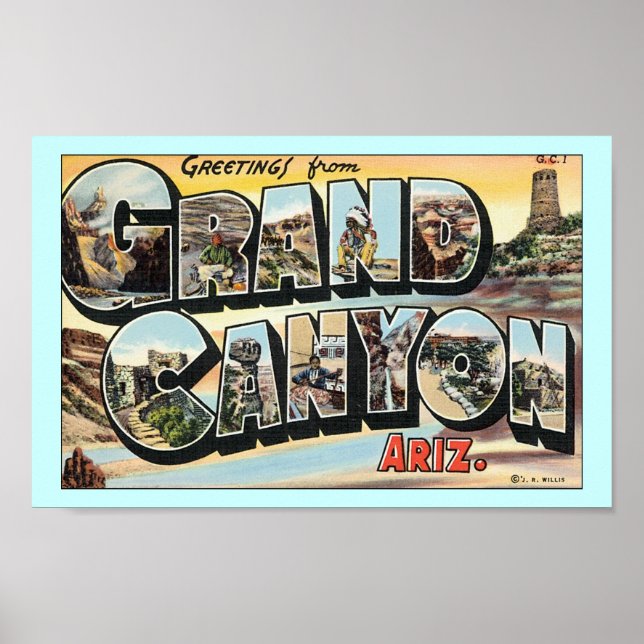 Grand Canyon Poster (Front)