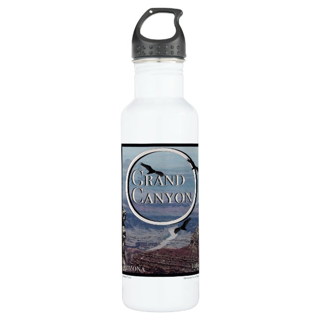 Grand Canyon Poster 710 Ml Water Bottle (Front)