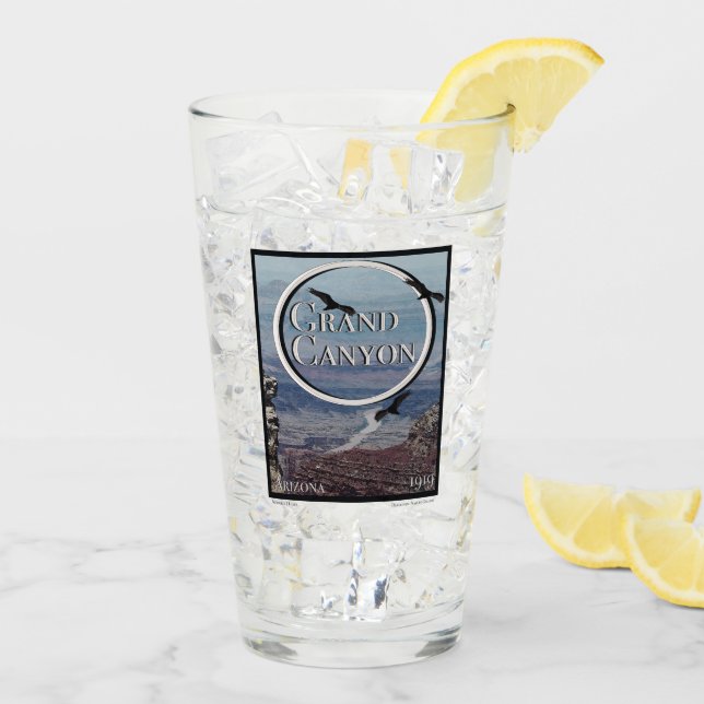 Grand Canyon Poster Glass (Back Ice)
