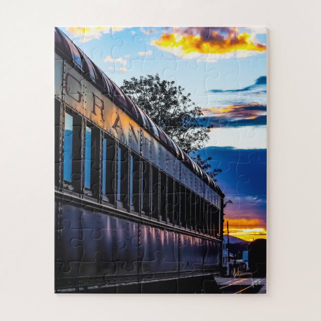Grand Canyon Rail Car Puzzle (Vertical)