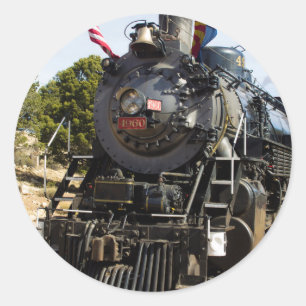 Grand Canyon Railway steam engine 4960 Classic Round Sticker