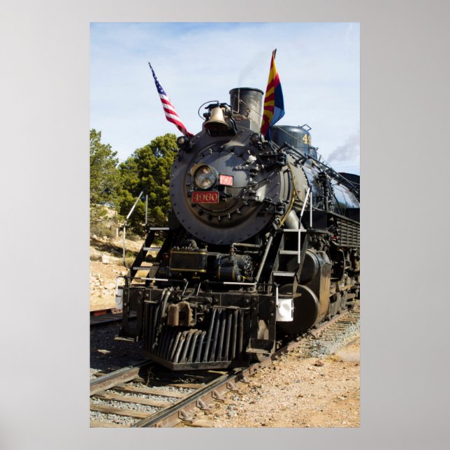 Grand Canyon Railway steam engine 4960 Poster (Front)