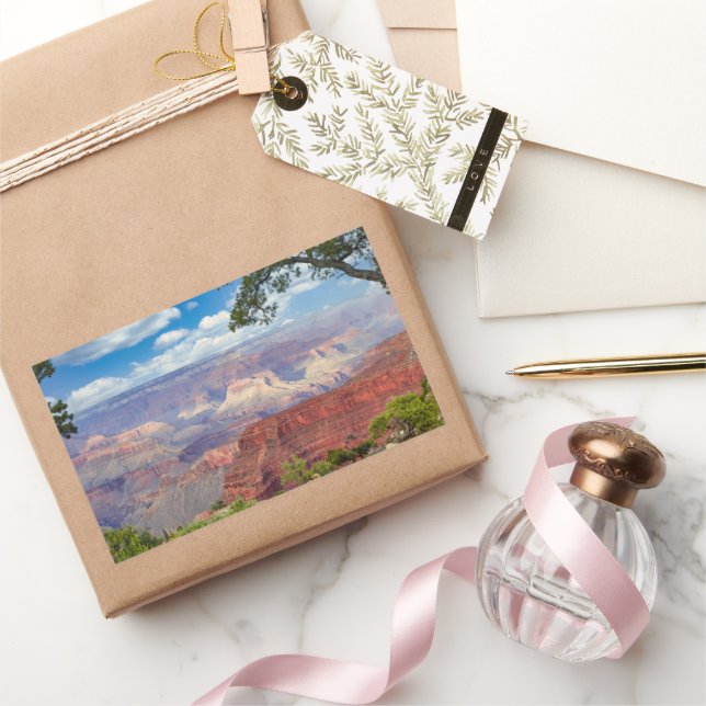 Grand Canyon Rectangular Sticker (Gifting)