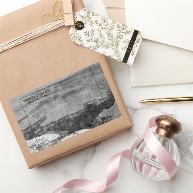 Grand Canyon Rectangular Sticker (Gifting)