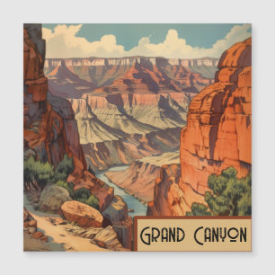 Grand Canyon Retro Travel Design