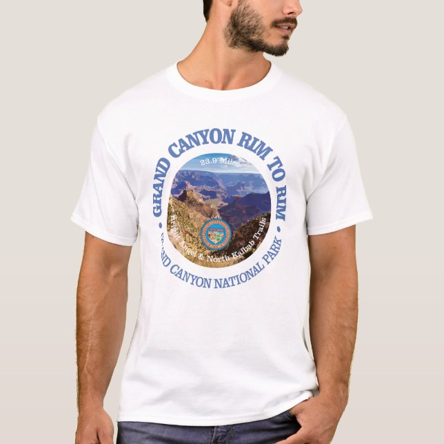 Grand Canyon Rim to Rim (rd) T-Shirt (Front)