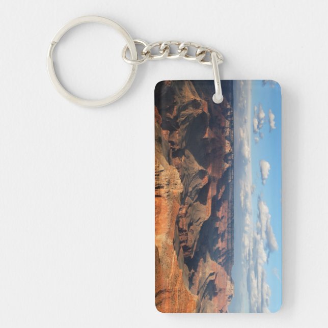Grand Canyon seen from South Rim in Arizona Key Ring (Front)