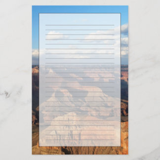 Grand Canyon seen from South Rim in Arizona Stationery