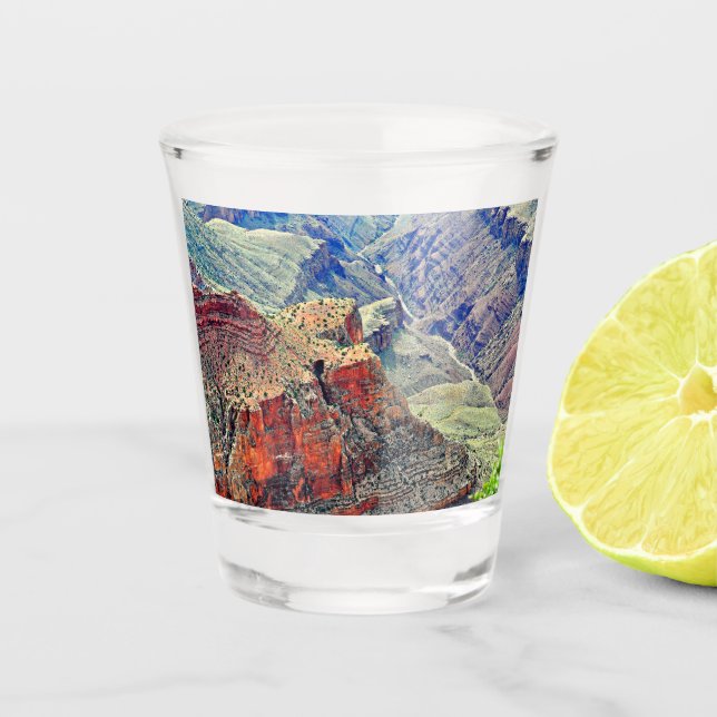 Grand Canyon Shot Glass (Front)